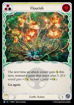 Flourish (Yellow) [TER017] (First Strike: Terra) Regular