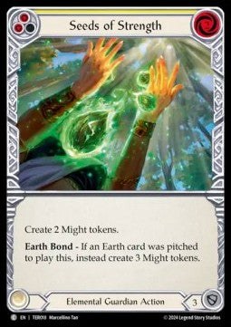 Seeds of Strength (Yellow) [TER018] (First Strike: Terra) Regular