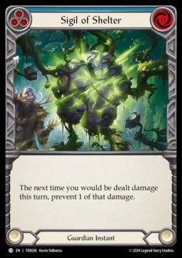 Sigil of Shelter (Blue) [TER026] (First Strike: Terra) Regular