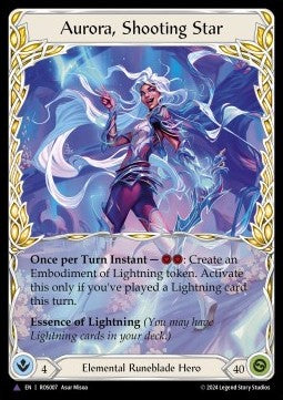 Aurora, Shooting Star (Marvel) [ROS007] (Rosetta) Cold Foil