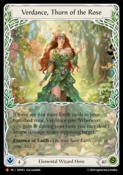 Verdance, Thorn of the Rose [ROS013] (Rosetta) Regular