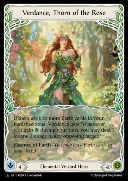 Verdance, Thorn of the Rose (Marvel) [ROS013] (Rosetta) Cold Foil