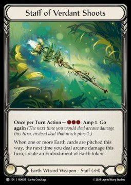 Staff of Verdant Shoots [ROS015] (Rosetta) Cold Foil