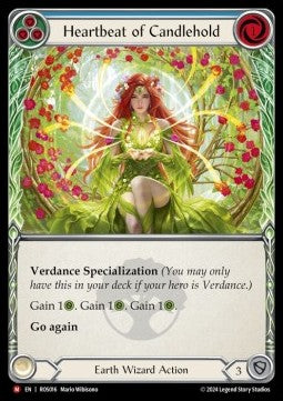 Heartbeat of Candlehold [ROS016] (Rosetta) Rainbow Foil