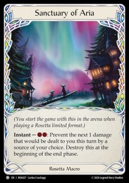 Sanctuary of Aria [ROS027] (Rosetta) Regular