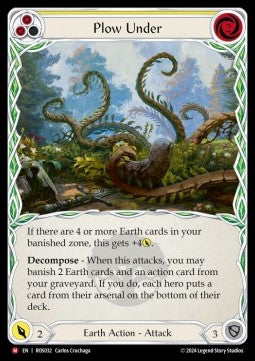 Plow Under [ROS032] (Rosetta) Regular