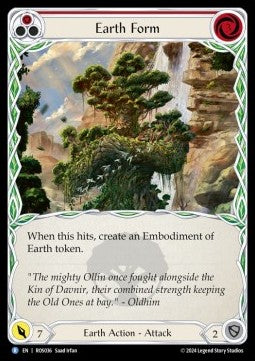 Earth Form (Red) [ROS036] (Rosetta) Regular