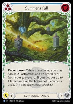 Summer's Fall (Blue) [ROS041] (Rosetta) Regular