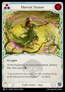 Harvest Season (Blue) [ROS063] (Rosetta) Rainbow Foil