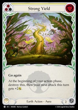 Strong Yield (Yellow) [ROS065] (Rosetta) Rainbow Foil