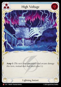 High Voltage [ROS078] (Rosetta) Rainbow Foil