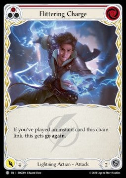 Flittering Charge (Red) [ROS089] (Rosetta) Rainbow Foil