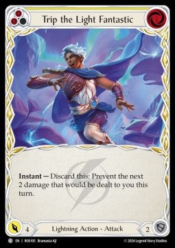 Trip the Light Fantastic (Yellow) [ROS105] (Rosetta) Rainbow Foil