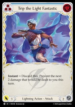Trip the Light Fantastic (Blue) [ROS106] (Rosetta) Rainbow Foil