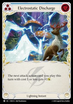 Electrostatic Discharge (Blue) [ROS112] (Rosetta) Rainbow Foil