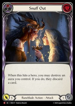 Snuff Out [ROS117] (Rosetta) Rainbow Foil