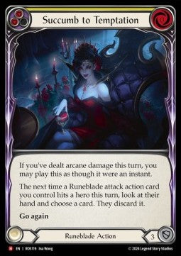 Succumb to Temptation [ROS119] (Rosetta) Rainbow Foil