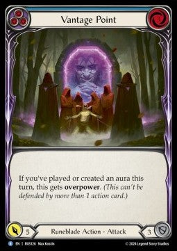 Vantage Point (Blue) [ROS126] (Rosetta) Rainbow Foil