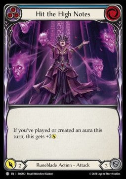 Hit the High Notes (Blue) [ROS142] (Rosetta) Rainbow Foil