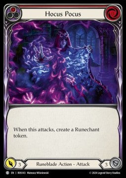 Hocus Pocus (Red) [ROS143] (Rosetta) Rainbow Foil