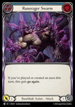 Runerager Swarm (Blue) [ROS151] (Rosetta) Rainbow Foil