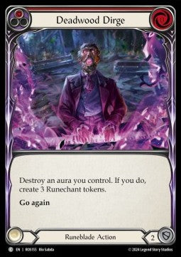 Deadwood Dirge (Red) [ROS155] (Rosetta) Rainbow Foil