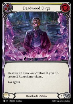 Deadwood Dirge (Yellow) [ROS156] (Rosetta) Rainbow Foil