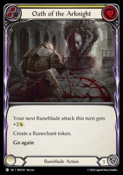 Oath of the Arknight (Yellow) [ROS159] (Rosetta) Regular