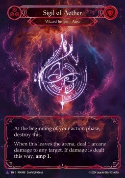 Sigil of Aether (Marvel) [ROS168] (Rosetta) Cold Foil