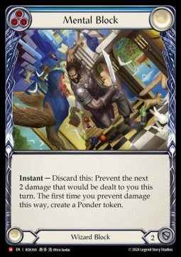 Mental Block [ROS169] (Rosetta) Rainbow Foil