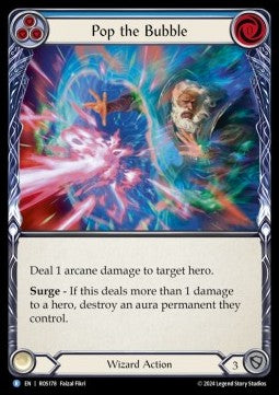 Pop the Bubble (Blue) [ROS178] (Rosetta) Rainbow Foil