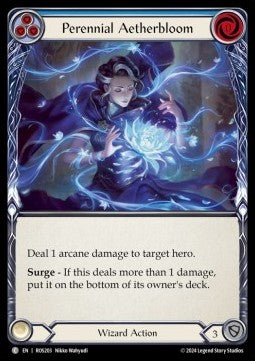 Perennial Aetherbloom (Blue) [ROS203] (Rosetta) Regular