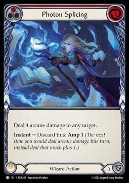 Photon Splicing (Red) [ROS204] (Rosetta) Rainbow Foil