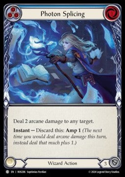 Photon Splicing (Blue) [ROS206] (Rosetta) Rainbow Foil