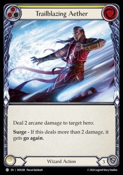 Trailblazing Aether (Yellow) [ROS208] (Rosetta) Regular