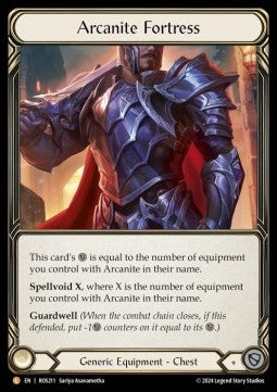Arcanite Fortress [ROS211] (Rosetta) Rainbow Foil