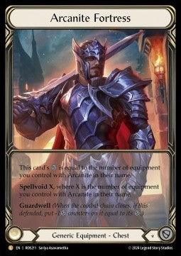 Arcanite Fortress (Extended Art) [ROS211] (Rosetta) Cold Foil