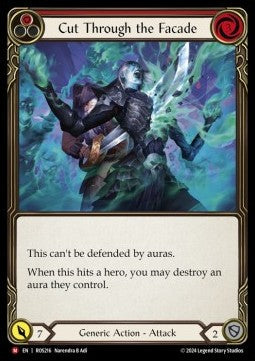 Cut Through the Facade [ROS216] (Rosetta) Rainbow Foil