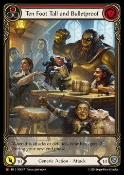 Ten Foot Tall and Bullet Proof (Extended Art) [ROS217] (Rosetta) Rainbow Foil