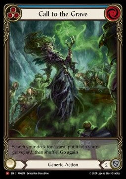 Call to the Grave (Extended Art) [ROS218] (Rosetta) Rainbow Foil