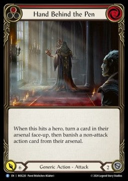 Hand Behind the Pen [ROS220] (Rosetta) Rainbow Foil