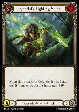 Fyendal's Fighting Spirit (Yellow) [ROS228] (Rosetta) Regular