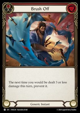 Brush Off (Red) [ROS234] (Rosetta) Regular