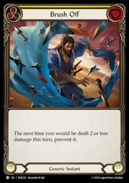 Brush Off (Yellow) [ROS235] (Rosetta) Regular