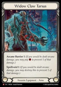 Widow Claw Tarsus [ROS241] (Rosetta) Cold Foil