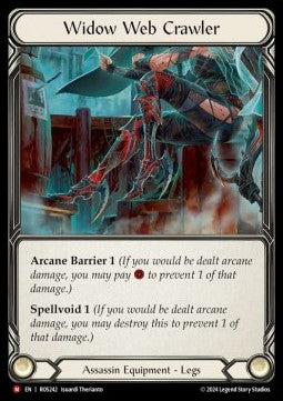 Widow Web Crawler [ROS242] (Rosetta) Cold Foil