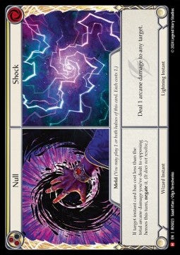 Null // Shock [ROS023] (Rosetta) Rainbow Foil