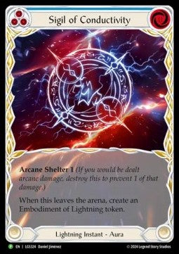 Sigil of Conductivity (Extended Art) [LGS324] (LGS Promos) Rainbow Foil