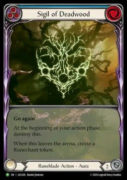 Sigil of Deadwood (Extended Art) [LGS326] (LGS Promos) Rainbow Foil