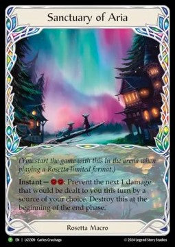 Sanctuary of Aria [LGS309] (LGS Promos) Cold Foil